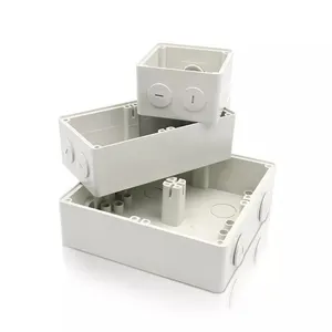 SAA Australia Install Housing 56E1 56E4 Wall-mounting IP65 Plastic Waterproof Junction Box for Electrical Panel