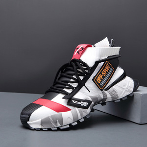 Zapatos de diseñador personalizados con logotipo, calcetines para hombre, zapatos deportivos de verano, zapatos de moda, zapatos de malla transpirable para hombre, zapatos gruesos para hombre - Product Image 4