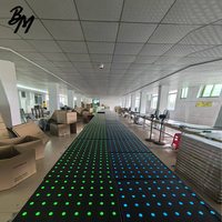 Livraison gratuite, sol de danse interactif à LED, système de sol magnétique, pièces de moniteur, prix de location, stock