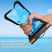 Étui de protection universel étanche IPX8 pour iPhone et compatible avec les écrans tactiles, sac étanche écologique en gros