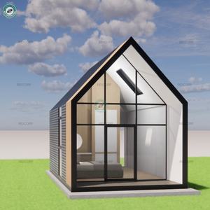 Casa Modular de 35 m2 con Marco A, 1 cama, 1 baño, nuevo diseño, cabaña prefabricada, complejo turístico Modular, <span class=keywords><strong>Chalet</strong></span> en Perú - Product Image 6