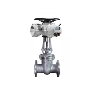 صمام بخار يدوي من الفولاذ المقاوم للصدأ المصبوب DN80 PN16 CF8 أطراف ذات حافة 3 بوصة مع هيكل إيقاف للتحكم في الزيت القياسي بجيجابايت دين - Product Image 3