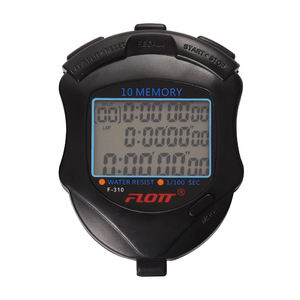 <span class=keywords><strong>Chronomètre</strong></span> numérique portable LCD avec mémoire de 10 pistes, <span class=keywords><strong>chronomètre</strong></span> sportif, chronomètres résistants à l'eau - Product Image 4