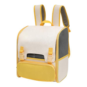 กระเป๋าใส่สัตว์เลี้ยงแบบพกพาสำหรับแมวและสุนัข ยี่ห้อ Oxford ใช้ได้ทุกฤดู พับเก็บได้ น้ำหนักเบา ระบายอากาศดี ความจุขนาดใหญ่ - Product Image 5