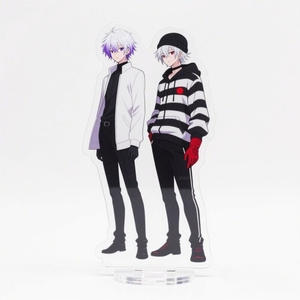 Personnalisation gratuite du support en cristal d'insigne acrylique animé de vente chaude pour le placement de bureau - Product Image 2