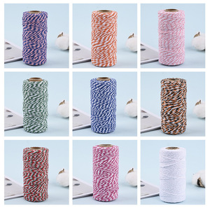 Cordón <span class=keywords><strong>de</strong></span> Macramé <span class=keywords><strong>de</strong></span> <span class=keywords><strong>3mm</strong></span> 4mm 5mm 6mm 8mm 12mm, Cuerda <span class=keywords><strong>de</strong></span> Algodón <span class=keywords><strong>de</strong></span> una Sola Hebra - Product Image 2