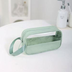 Hot Selling OEM Custom <b>Travel</b> Cosmetic Bag Ultra Portable Makeup Toiletry <b>Pouch</b> for Women - Product Image 6
