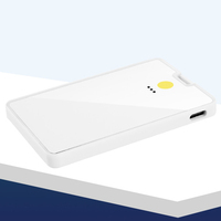 Balise BLE programmable de type carte SOS On/Off avec capteur intelligent et chipset pour batterie rechargeable étanche à faible consommation 1500 mAh