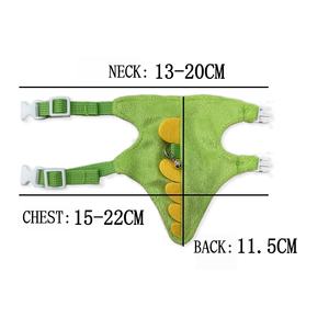 調節可能な高級フェレットウサギハーネス小動物フェレット豚ハリネズミ屋外ウォーキングリーシュセットかわいい装飾 - Product Image 4