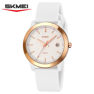 SKMEI2319女の子のためのトレンディな新しいファッションシリコン手首カスタムロゴ3atm防水クォーツ時計 - Product Image 4