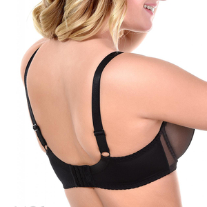 Soutien-gorge OEM à armatures, en dentelle transparente et maille, séduisant, pour femme mature, grande taille XXL DD <span class=keywords><strong>F</strong></span> G - Product Image 2