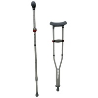 CA325 CAREME Canne de marche professionnelle en aluminium réglable en hauteur de classe II pour personnes âgées ayant une déficience des membres inférieurs