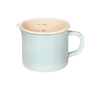Milk Pot 12cm with Spout and Internal Scale Mint <b>Measuring</b> <b>Tools</b> - Product Image 1