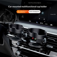 Support de tasse universel réglable pour grille d'aération de voiture, porte-bouteille pour sortie d'air de véhicule, vente en gros