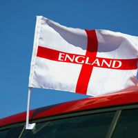 Gahumi Custom England Car Flags Inglaterra Car Windows Custom Flags Car Glass Flag