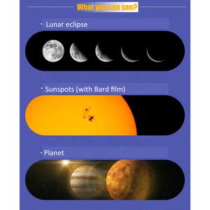 Professionele Astronomische Telescoop 70Mm Oculair 150 Keer Zoom High-Power Nachtzicht Deep Space Star View Universe Telescoop - Product Image 4