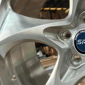 Nouvelles jantes en alliage d'aluminium forgé monobloc SRX SRX-02 de 16 à 24 <span class=keywords><strong>pouces</strong></span>, design à rayons en forme de moulin à vent, finition argent poli, jantes de luxe <span class=keywords><strong>pour</strong></span> voitures Audi - Product Image 5