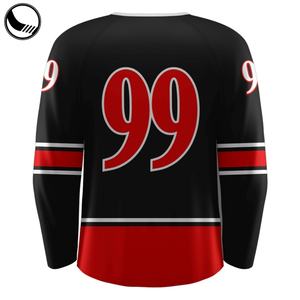Maillot de hockey sur glace réversible par sublimation, taille chinoise 7XL - Product Image 2