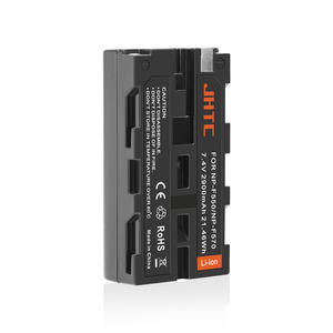 JHTC 2900mAh NP-F550 액체 배터리 (NP-F970, F750, F550, <span class=keywords><strong>Yongnuo</strong></span> YN300III, YN360III, Godox LED 비디오 라이트 모니터용) - Product Image 1