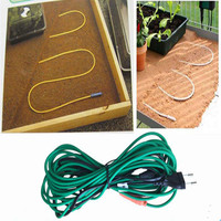 Bestseller Pawo 8m PVC-Isolierungs-Heizkabel mit Kupferleiter 2 Adern 110-240V 6W/m für Pflanzen-/Bodenheizung