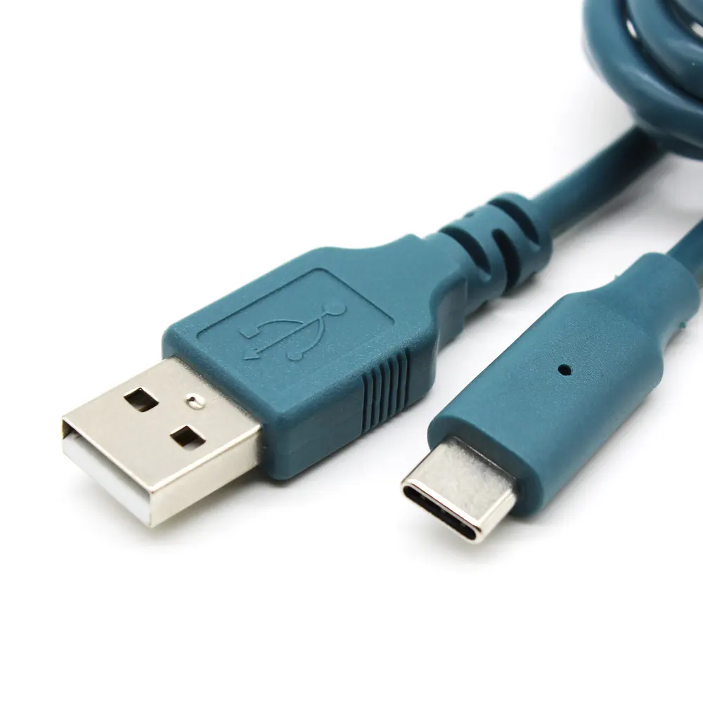 Cable de carga USB 2,0 tipo c de cuatro núcleos para cámaras digitales, Cable cargador de datos para teléfono móvil, MP3 y MP4, blindado, 3A
