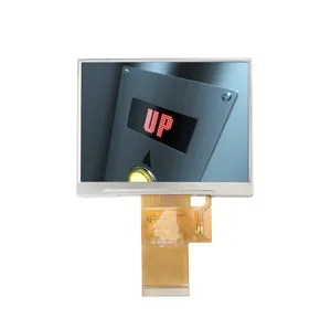 Endüstriyel uygulama için 3.5 inç 320*240 IPS TFT LCD RGB arayüzü yeni TFT ekran POS asansörler LCD ekran