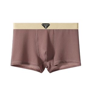 8221 serin buz ipek ok pantolon erkek iç çamaşırı ev plaj pantolonları Boxer külot stokta çin fabrika toptan özel logo - Product Image 4