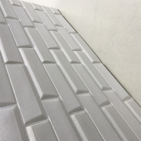 Revêtement mural en mousse de PVC 3D, papier peint personnalisé