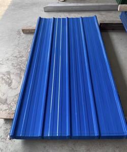 Лист оцинкованный профилированный (гофрированный) цвета небесно-голубой, прямые поставки с завода, покрытие Z60, Z80, Z100, Z120, PPGI - Product Image 2