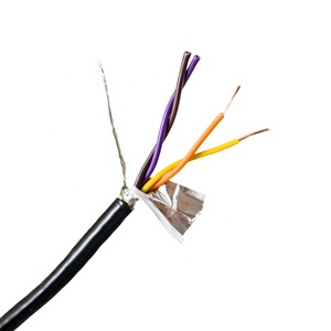 สายไมโครโฟนและสายสัญญาณเสียง,OEM 2 Core 3 Cores 22AWG Xlr High End ป้องกันเสียงรบกวนต่ำมีความยืดหยุ่นแบบโมโน/สเตอริโอ