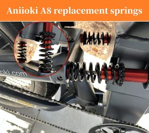 Hợp kim lò xo nén màu đen (O.D. 20mm x I.D. 1.25 "x chiều dài 3.9") 218 gauge (1/4 ") cuộn dây thép carbon 163 lbs/inch - Product Image 2