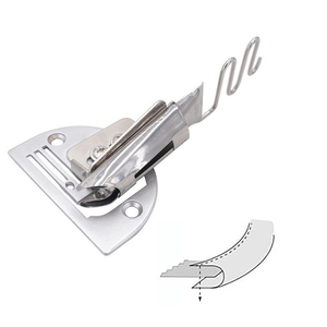 Plie en deux, dossier en <span class=keywords><strong>tissu</strong></span> épais, à utiliser <span class=keywords><strong>pour</strong></span> les machines à coudre à point de verrouillage à <span class=keywords><strong>aiguille</strong></span> simple, accessoires <span class=keywords><strong>pour</strong></span> machines à coudre - Product Image 1