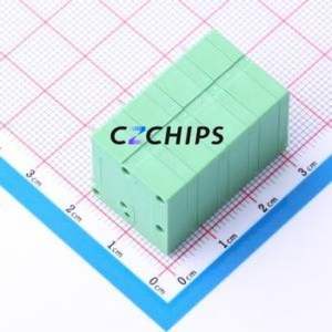 JL105R-75004G01 Screw Terminal Block Bent Lead Through Hole,P=7.5mm Connector 1x4P 7.5mm Green Right Angle Insert - Product Image 2