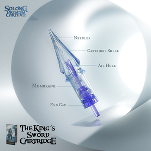 เข็มสักลายแบบใช้แล้วทิ้ง ยี่ห้อ SOLONG รุ่นใหม่ ปี 2023  แบบปลอดเชื้อ สำหรับสักถาวร - Product Image 5