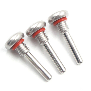 Bán buôn thép không gỉ 304 316 Vít đầu tròn Torx pin ổ khe cắm một phần Chủ Đề niêm phong vít với màu đỏ Gasket - Product Image 4