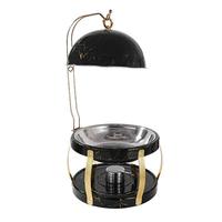 Chauffe-Plats Professionnel Noir pour Hôtels et Mariages – Plats de Présentation Métalliques Élégants pour Restaurants, Fêtes et Buffets – Ensemble de Chauffe-Plats pour Traiteur