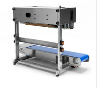 FR-770 avec support vertical Machine à sceller les sacs en plastique à chaleur continue Machine à sceller les aliments en continu