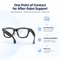 Lunettes Intelligentes avec Caméra, Logo Personnalisé, OEM ODM, Audio Bluetooth, Traduction IA, Enregistrement Vidéo, Lunettes Connectées, Transfert WiFi