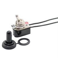 Interrupteur à bascule filaire 125V 250VAC 6A/3A SPDT avec boîtier en plastique pour une utilisation automatisée