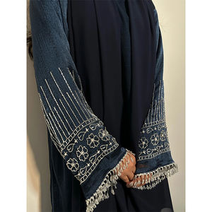 <span class=keywords><strong>2025</strong></span> मामूली 3 टुकड़े अबाया ने खुद की दुबाई कस्टम इस्लैमिक कपड़ों की आंतरिक पोशाक को खुला बना दिया - Product Image 4