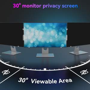 ฟิล์มกรองแสงป้องกันการมองเห็นจากด้านข้าง สำหรับจอภาพขนาด 19/21.5/23.8/24/27 นิ้ว อัตราส่วนภาพ 16:<span class=keywords><strong>9</strong></span> ป้องกันแสงสะท้อน ป้องกันแสงสีฟ้า บางเฉียบ - Product Image 2