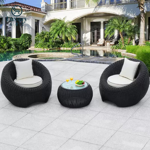 فناء حديقة خارجية فاخرة حديثة من الخيزران الهندي PE - Product Image 3