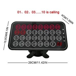 Không dây người chăm sóc máy nhắn tin y tá gọi hệ thống 1000 + ft gọi chuông bệnh nhân với 1 Receiver 10 người chăm sóc gọi nút cho phòng khám - Product Image 3