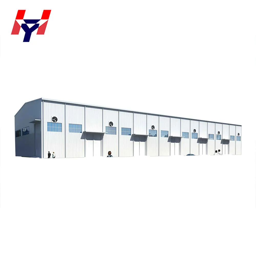 China Pre Fabricated Plant Color Steel Roof Structure Building Industrial Steel Structure Warehouse