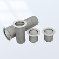 Filtre en maille tissée en acier inoxydable de haute précision personnalisé avec tube circulaire et cartouche filtrante cylindrique