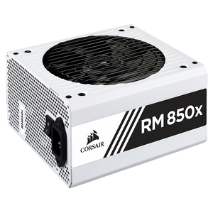 Alimentation PC entièrement modulaire 850W 80 PLUS Gold ATX12V 2.4, blanche, RM850x, vente en gros - Product Image 1