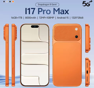 Smartphone <span class=keywords><strong>A17</strong></span> Pro Max, vente chaude en usine, écran 7,3 pouces, processeur octa-core, appareil photo arrière 108 MP, résolution HD, réseau cellulaire LTE - Product Image 2