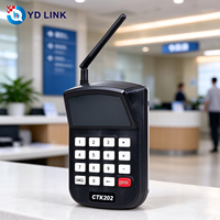 Transmitter Keyboard Paging Nirkabel CTK202 untuk Rumah Sakit, Perangkat Host Paging Nirkabel dengan Harga Terjangkau