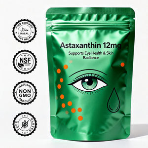 Cápsulas Blandas de Astaxantina de Alta Pureza, Antioxidante, Formulaciones Personalizadas, Fabricación de Marca Privada, OEM, COA, GMP, ISO, Certificación Orgánica - Product Image 1