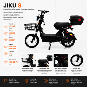 Factory Direct 500W Unisex Electronic Scooter with 14*2.5 Battery Hub <b>Motor</b> 60-80km Range Max Load 150kg - Product Image 2